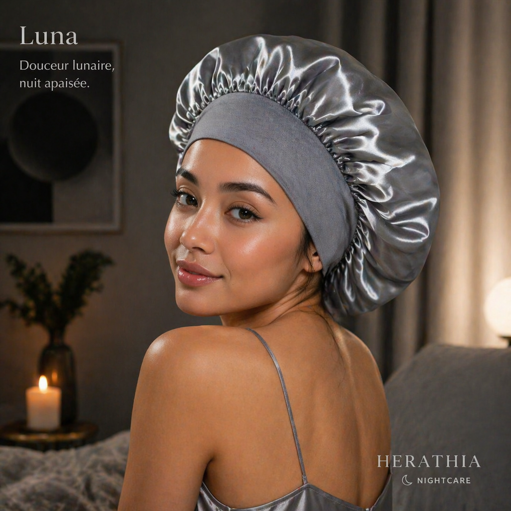 Bonnet en Satin